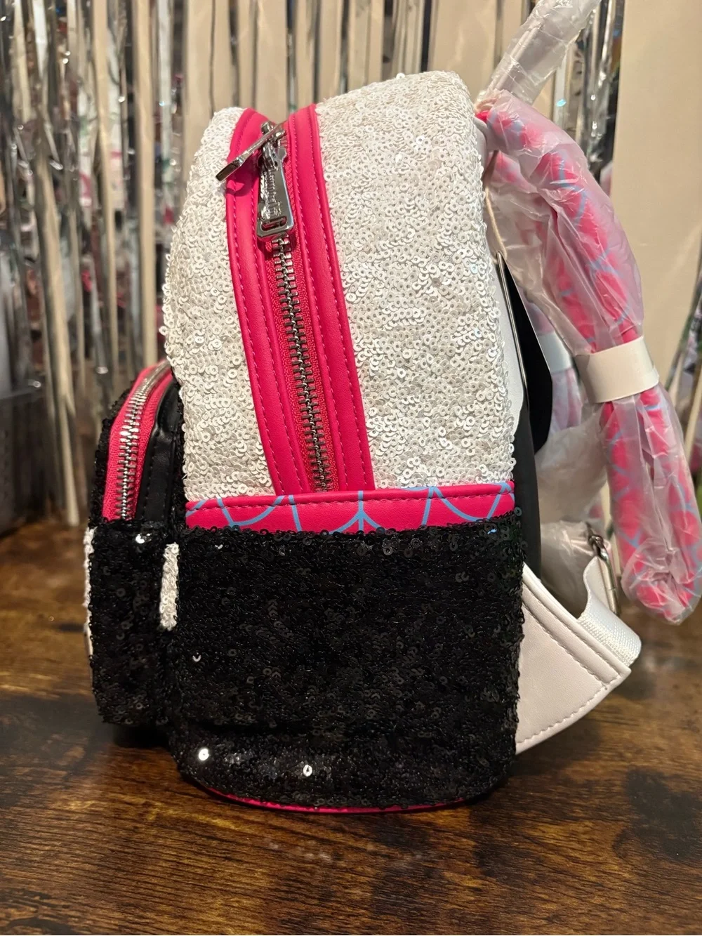 🔥 Loungefly Marvel Spider-Man Spider-Gwen Sequin Mini Backpack